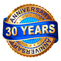 30 years logo